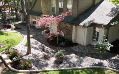 Landscape garden design in Coppell